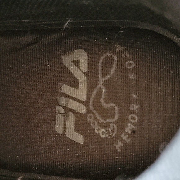 FILA Workshift Slip Resistant Athletic Memory Foam 5HGW3004-001 Black size 10W - Picture 10 of 10